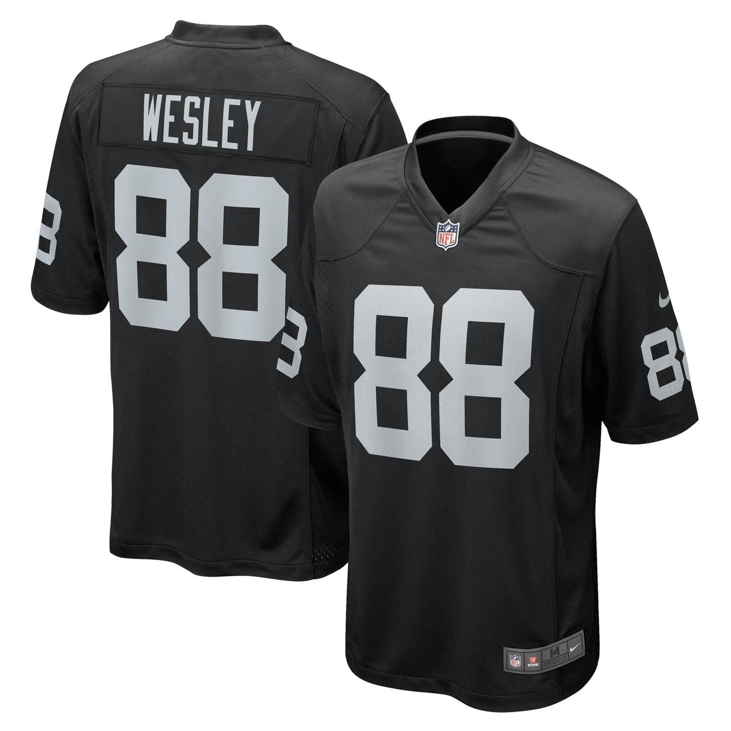 Antoine Wesley Las Vegas Raiders Nike Team Game Jersey -  Black
