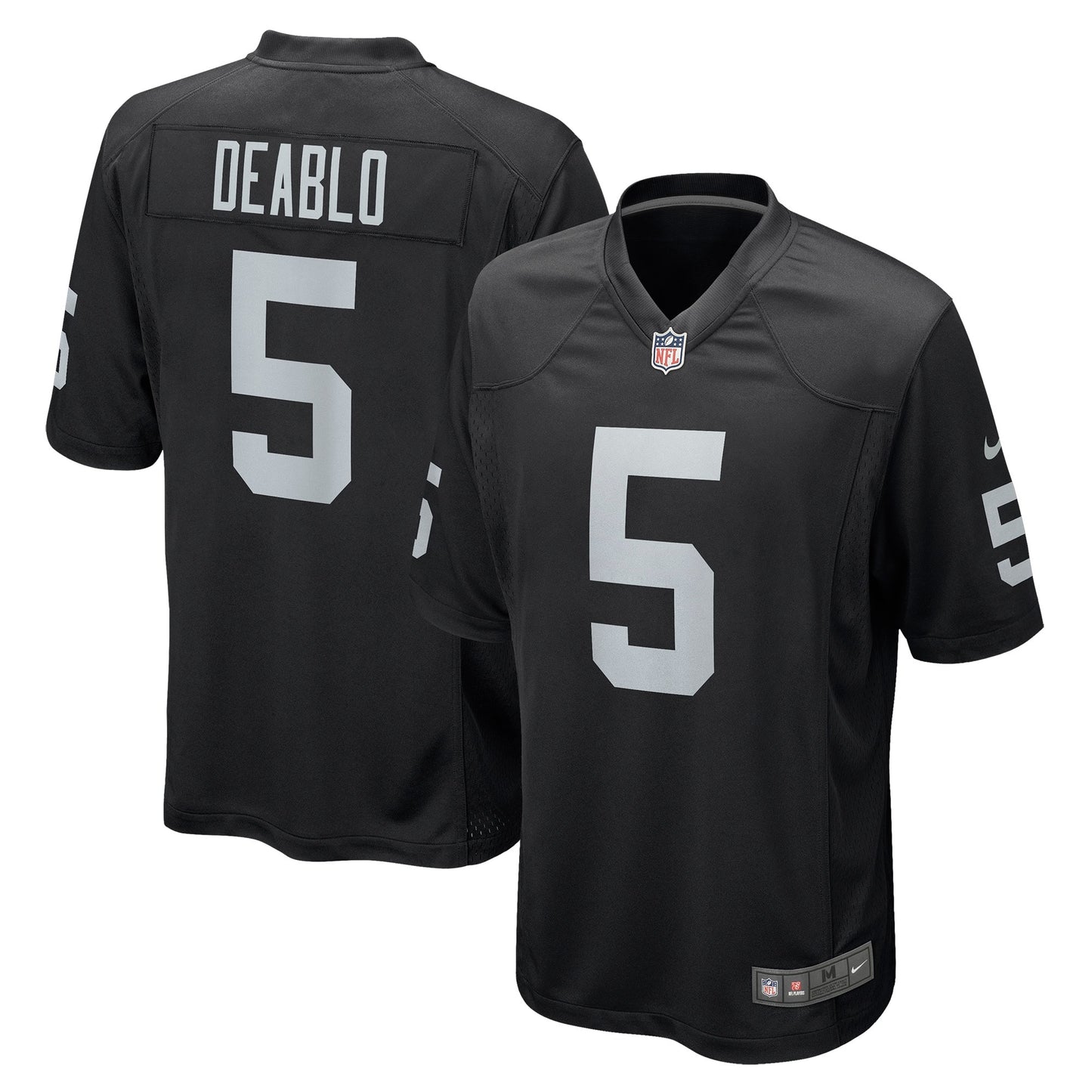 Divine Deablo Las Vegas Raiders Nike Player Game Jersey - Black