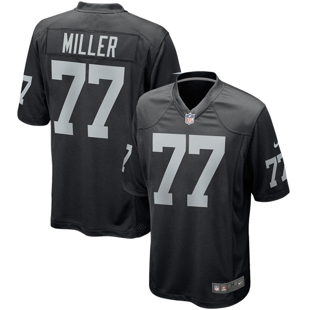 Kolton Miller Las Vegas Raiders Nike Game Player Jersey - Black