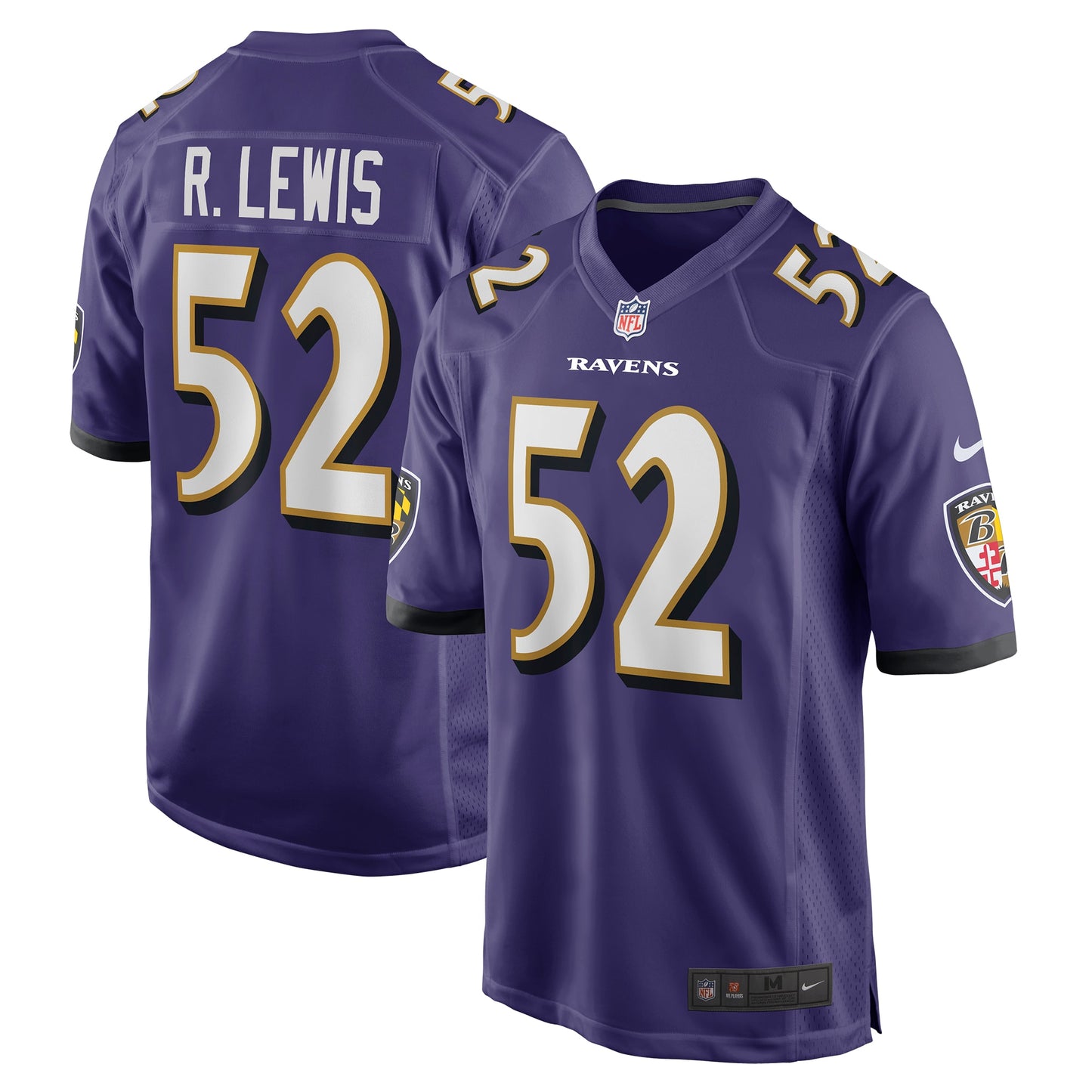 Ray Lewis Baltimore Ravens Nike Retired Player Jersey - Purple