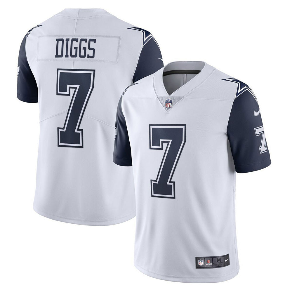 Youth Dallas Cowboys Trevon Diggs Vapor Jersey - White