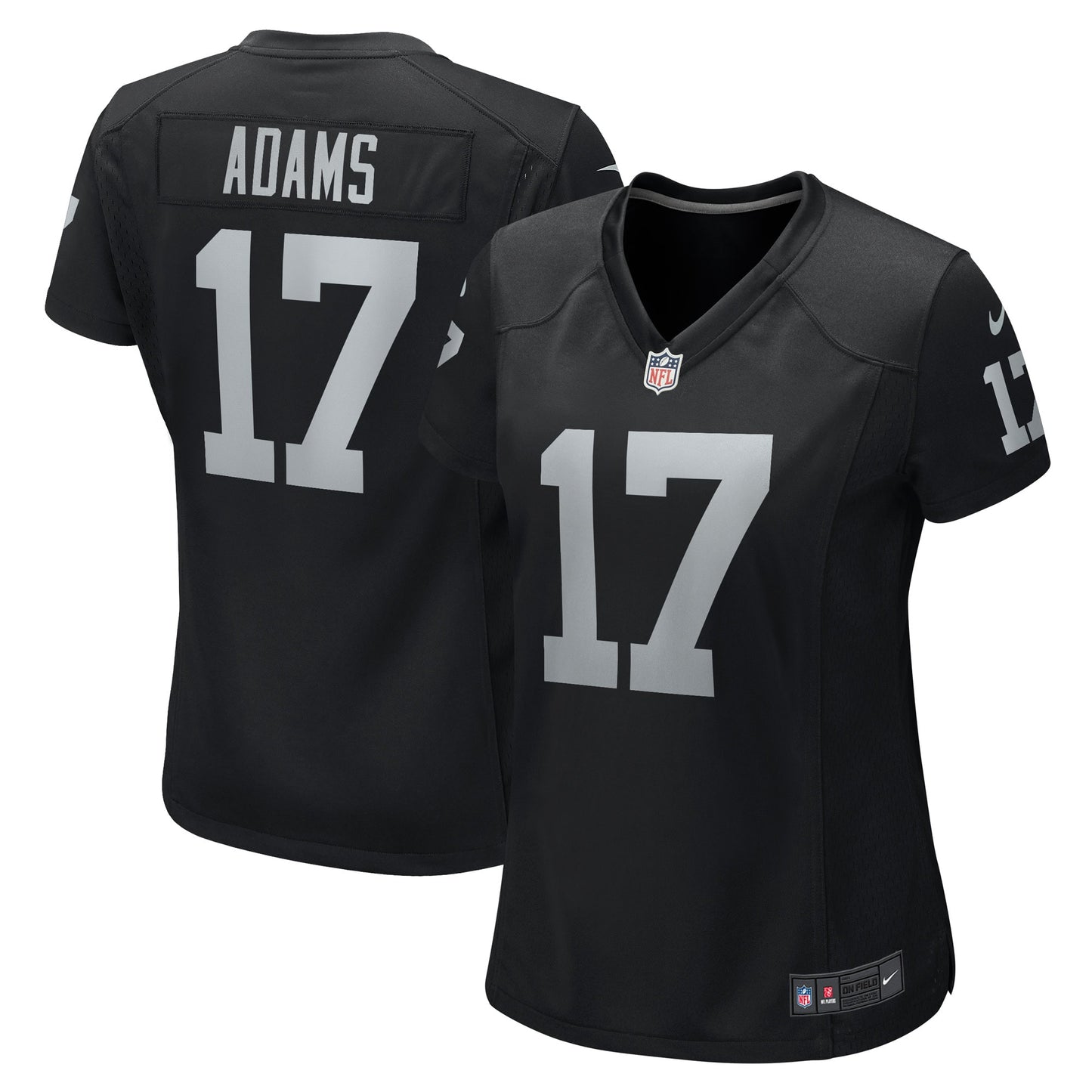 Davante Adams Las Vegas Raiders Nike Women's Player Jersey - Black