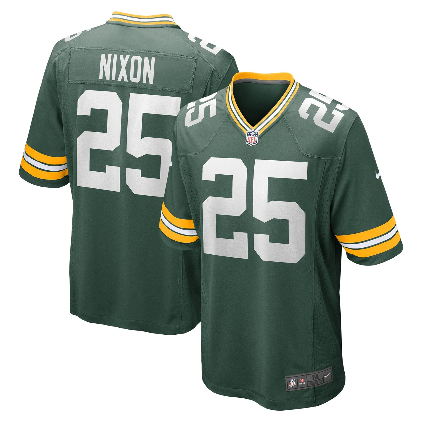 Keisean Nixon Green Bay Packers Nike Game Player Jersey - Green